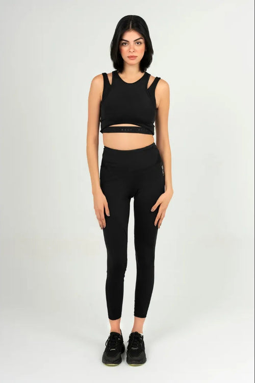Black Top Bra Strap