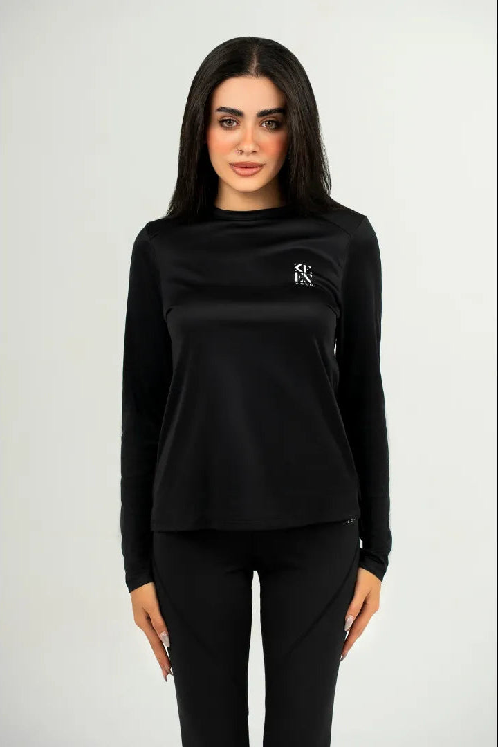Basic BLACK LONG SLEEVE