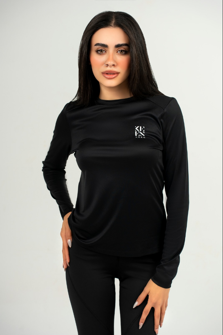 Basic BLACK LONG SLEEVE