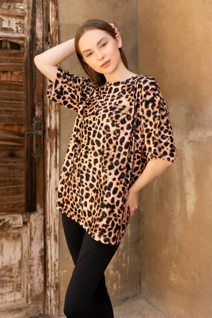 LEOPARD OVER SIZE