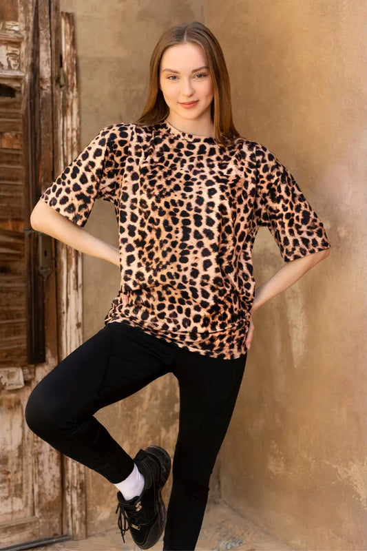 LEOPARD OVER SIZE
