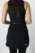 Zip Hip Cover Black