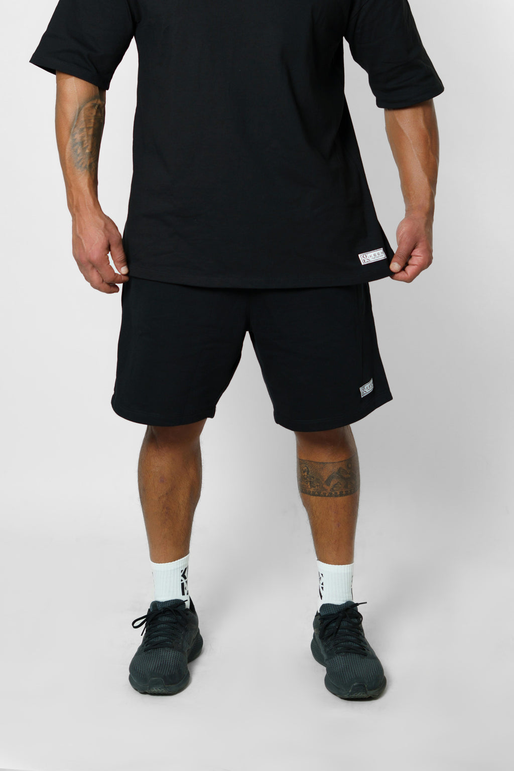 Men Regular Short Black