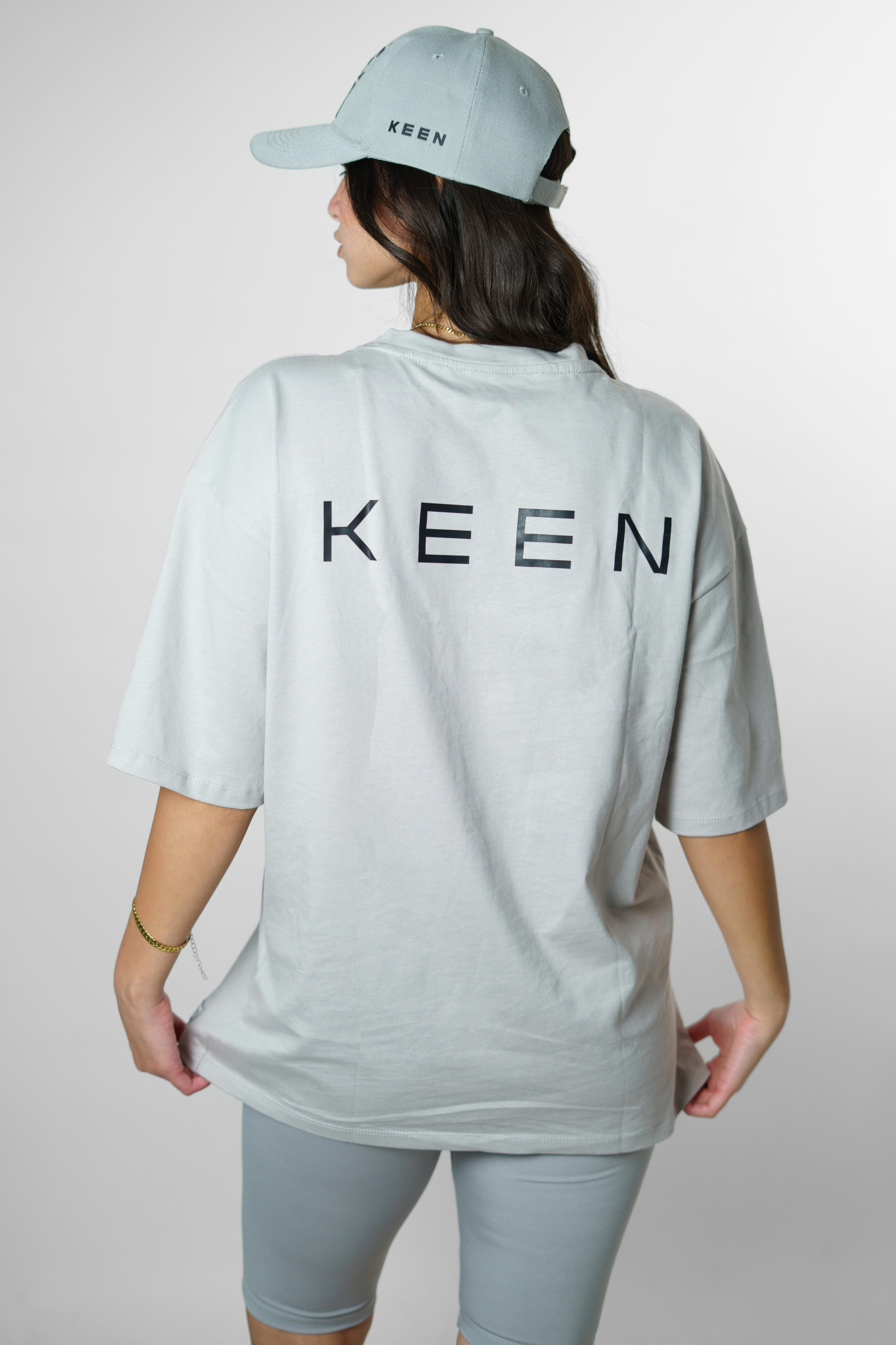 Long Oversized Tee Unisex Grey