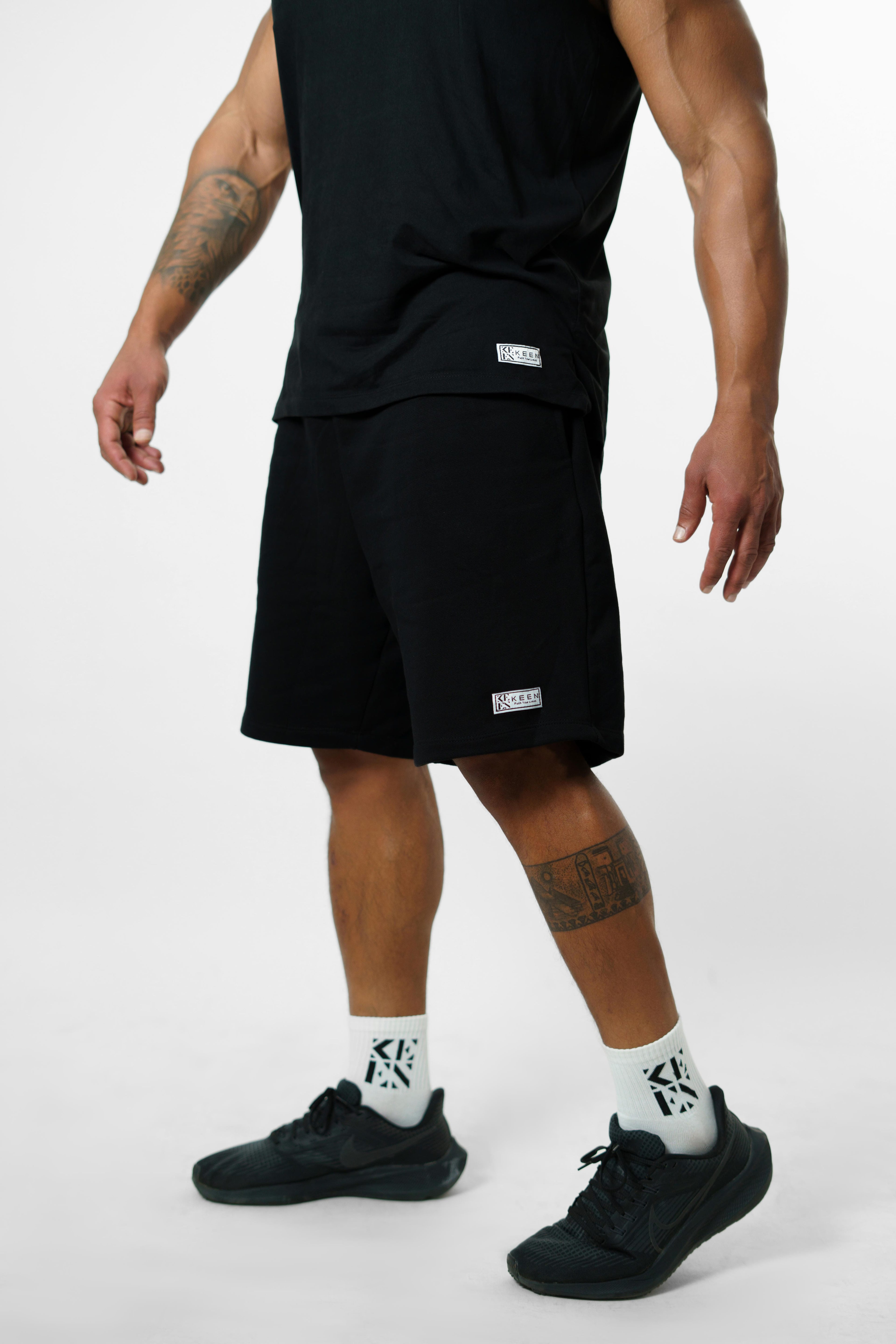 Men Regular Short Black