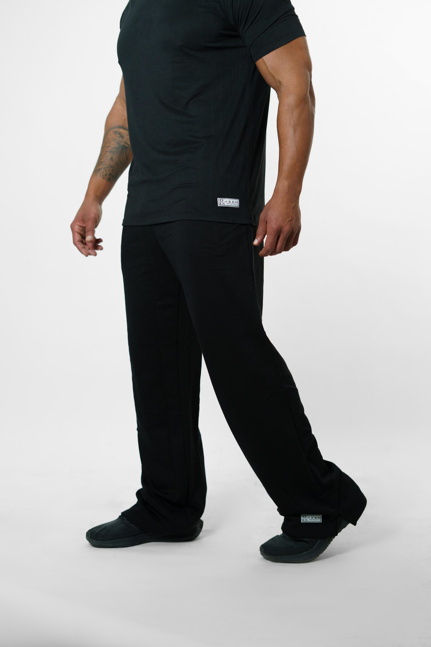 Straight Leg Pants Black