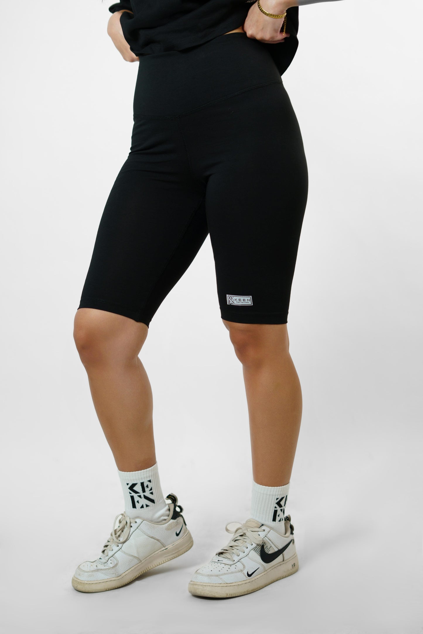 Long Biker Short Black