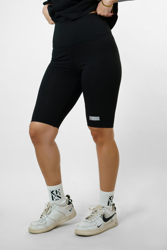 Long Biker Short Black