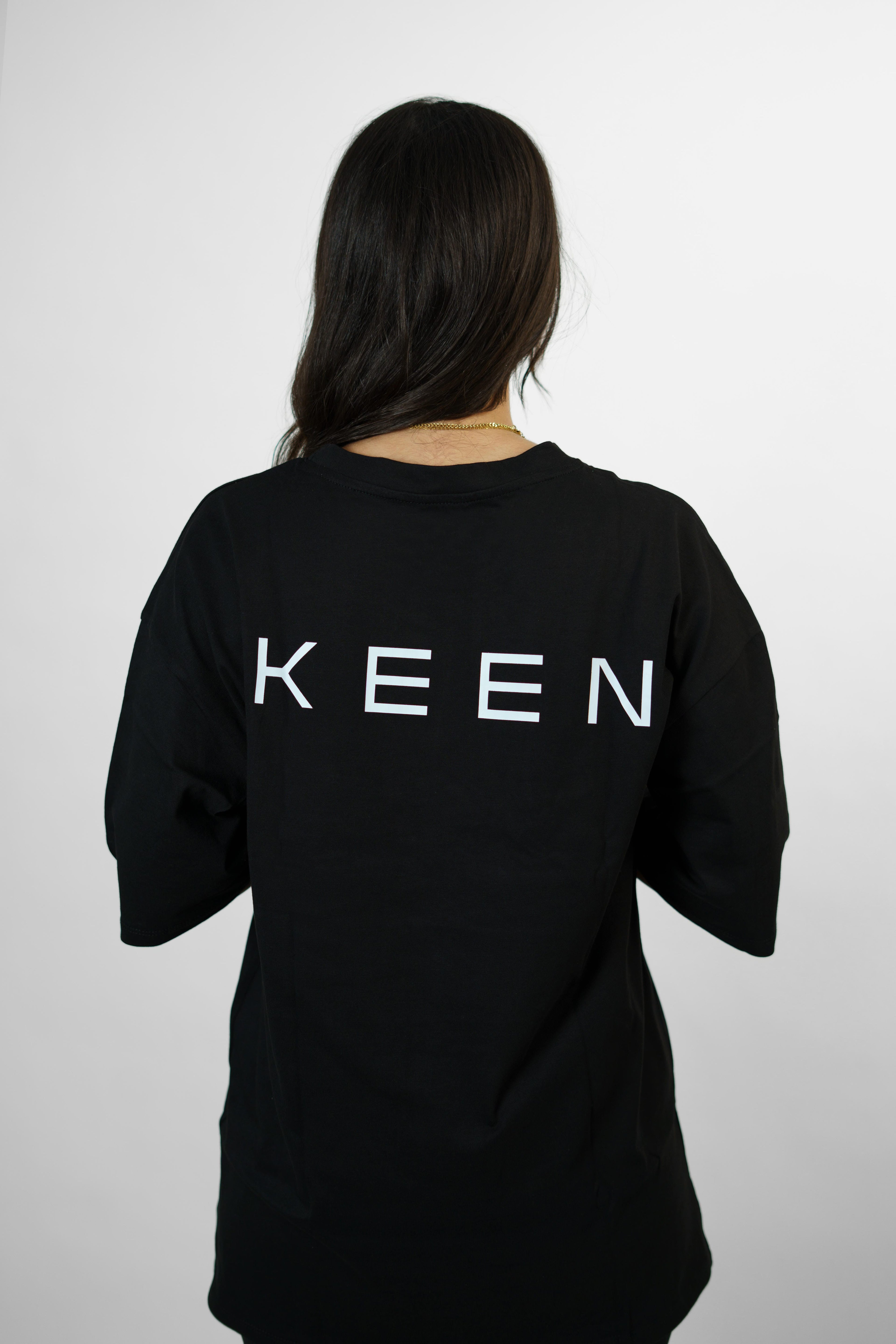 Long Oversized Tee Unisex Black
