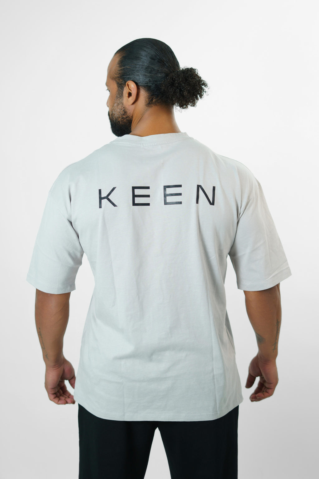 Long Oversized Tee Unisex Grey